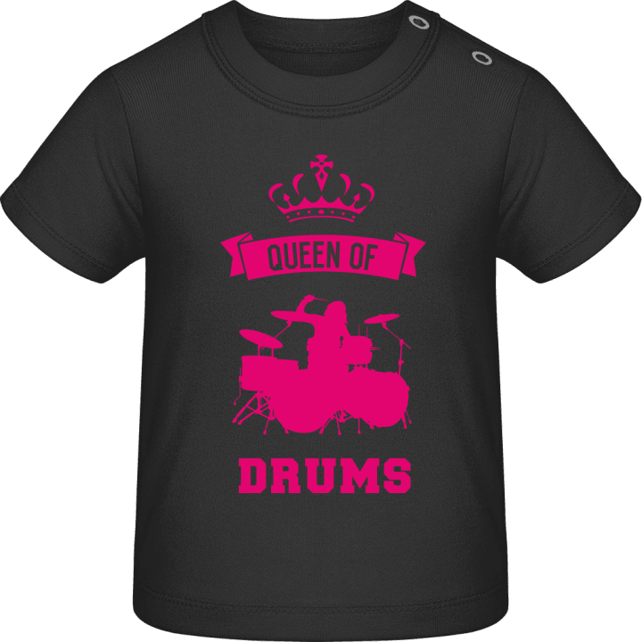 Queen Of Drums Baby T-skjorte contain pic