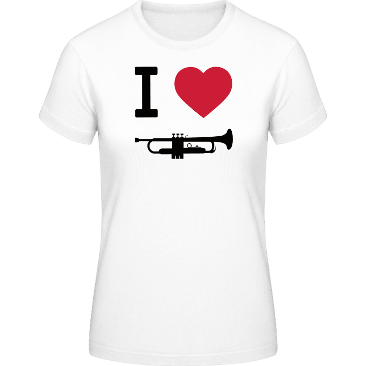 I Love Trumpets T-skjorte for kvinner 0 image