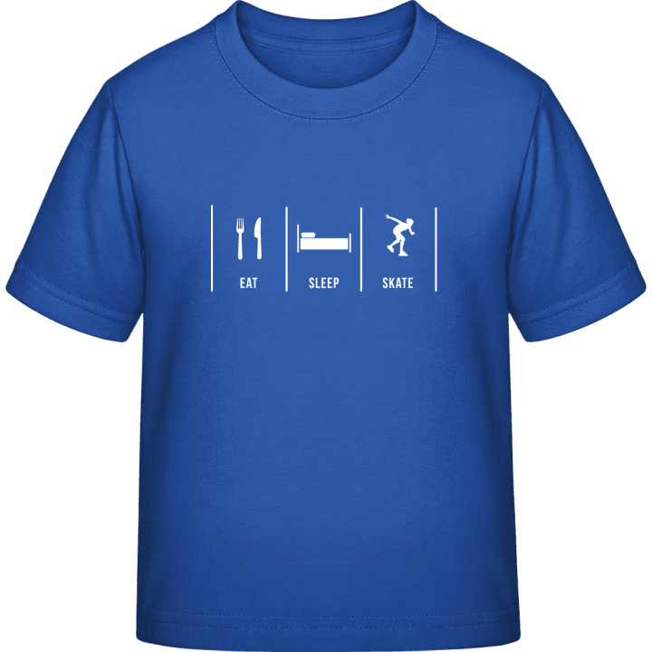 Eat Sleep Inline Skate T-shirt för barn contain pic