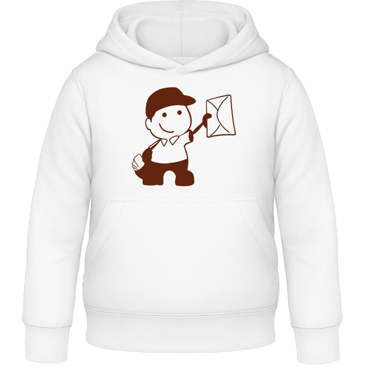 Postman Illustration Kids Hoodie contain pic