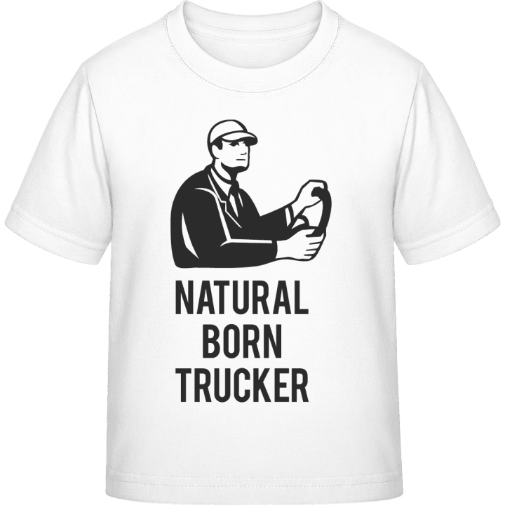 Natural Born Trucker T-shirt pour enfants contain pic