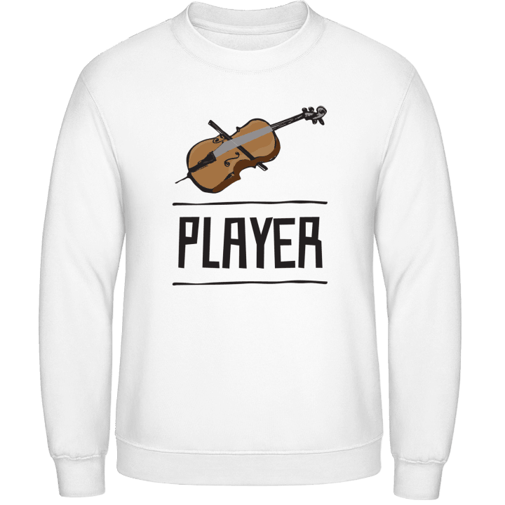 Cello Player Illustration Sweatshirt contain pic