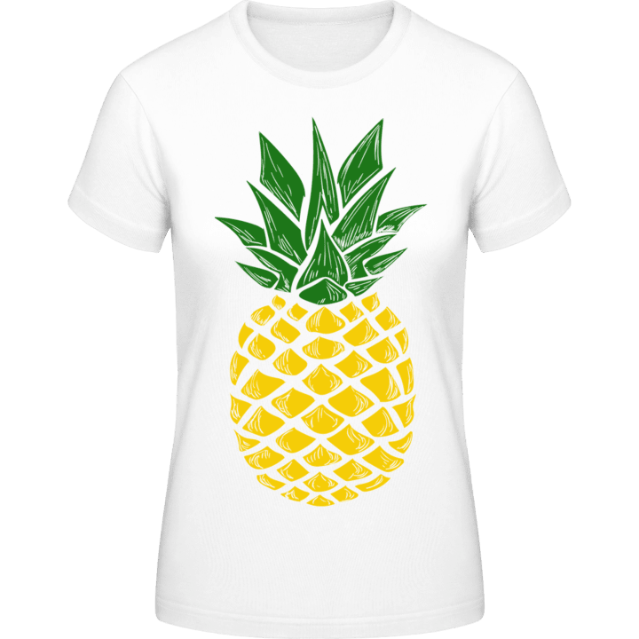 Pineapple Green Yellow Vrouwen T-shirt 0 image