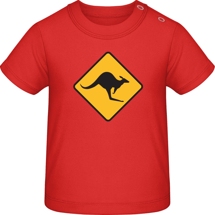 Kangaroo Warning Camiseta de bebé 0 image