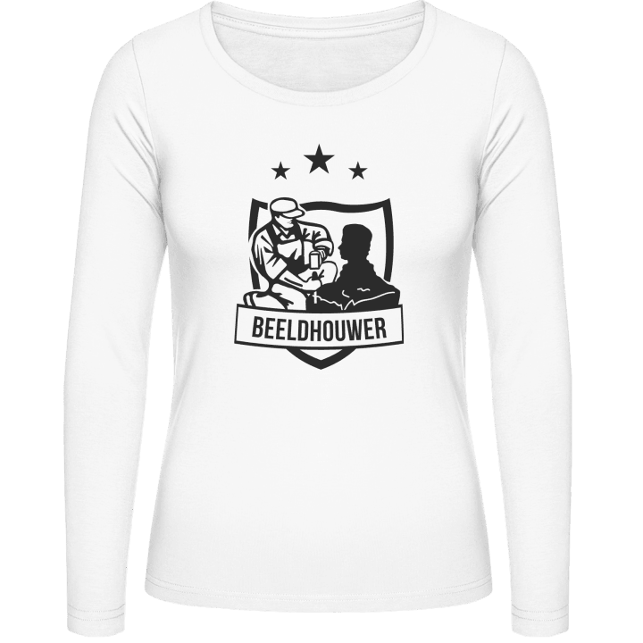 Steenhouwer Camisa de manga larga para mujer contain pic