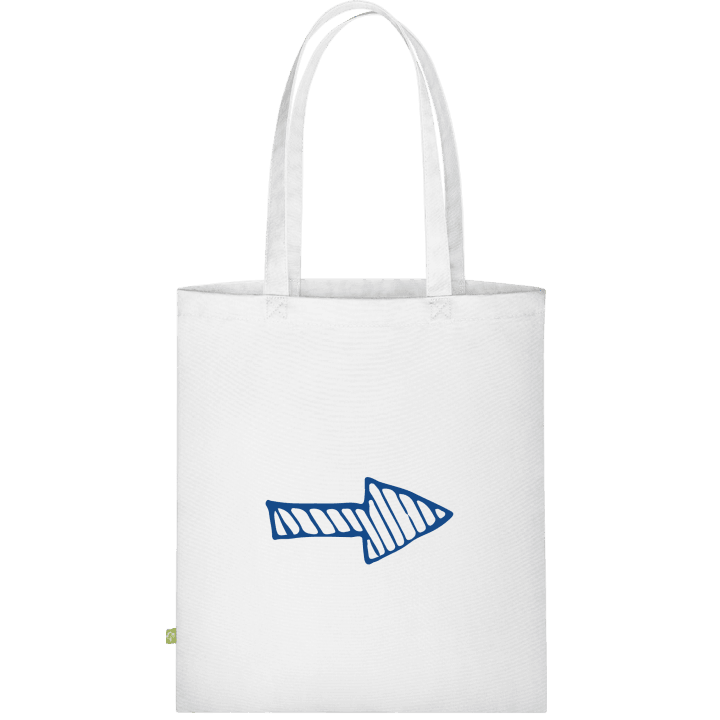 Left Arrow Scribble Cloth Bag 0 image