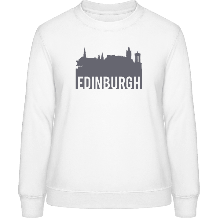 Edinburgh City Skyline Genser for kvinner contain pic
