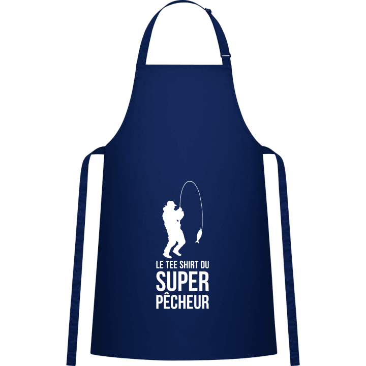 Le tee shirt du super pêcheur Delantal de cocina 0 image