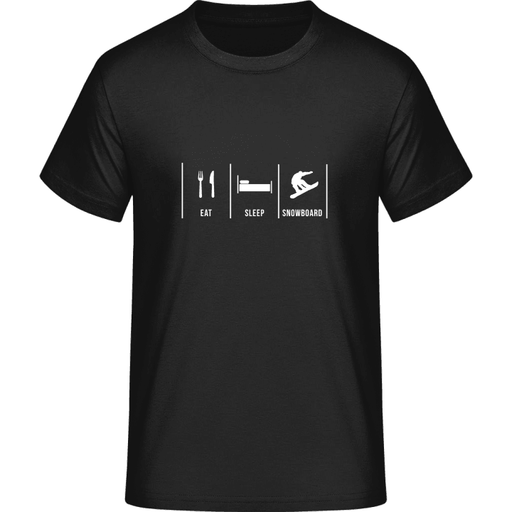 Eat Sleep Snowboarding T-Shirt 0 image