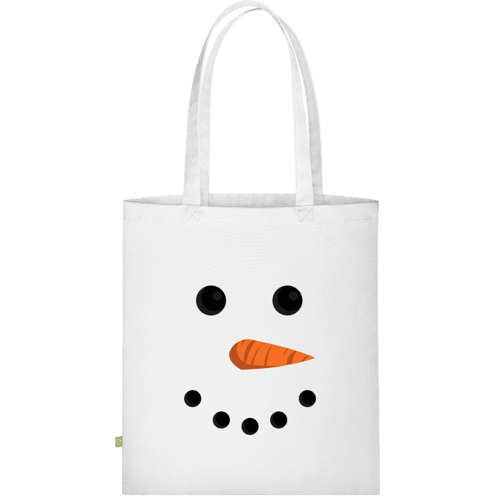 Snowman Face Stofftasche 0 image