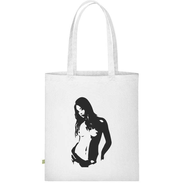 Naked Woman Väska av tyg contain pic