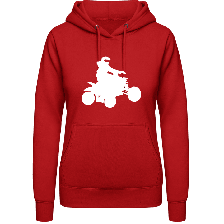 Quad Girl Vrouwen Hoodie contain pic
