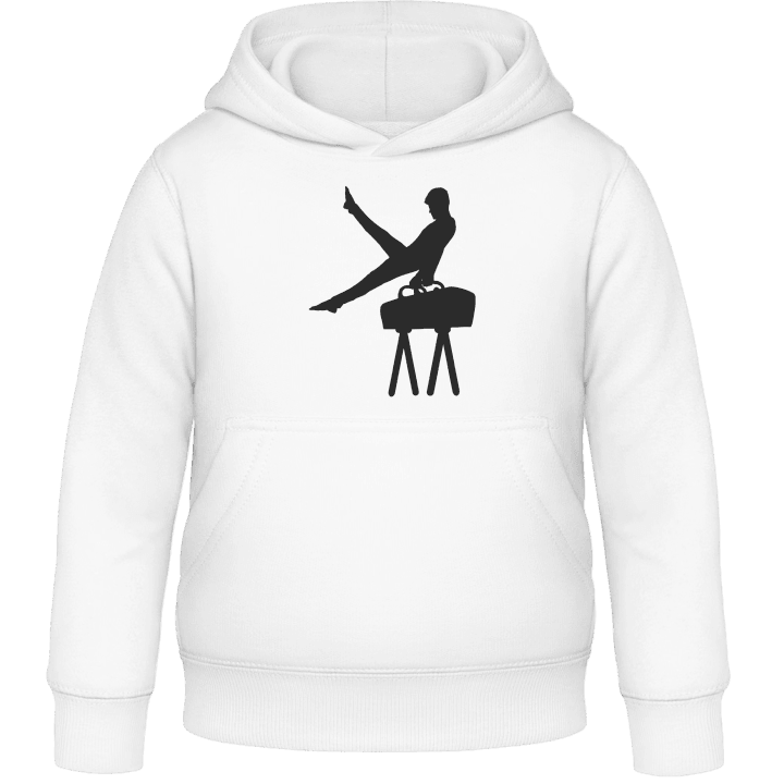 Gym Pommel Horse Silhouette Kids Hoodie contain pic