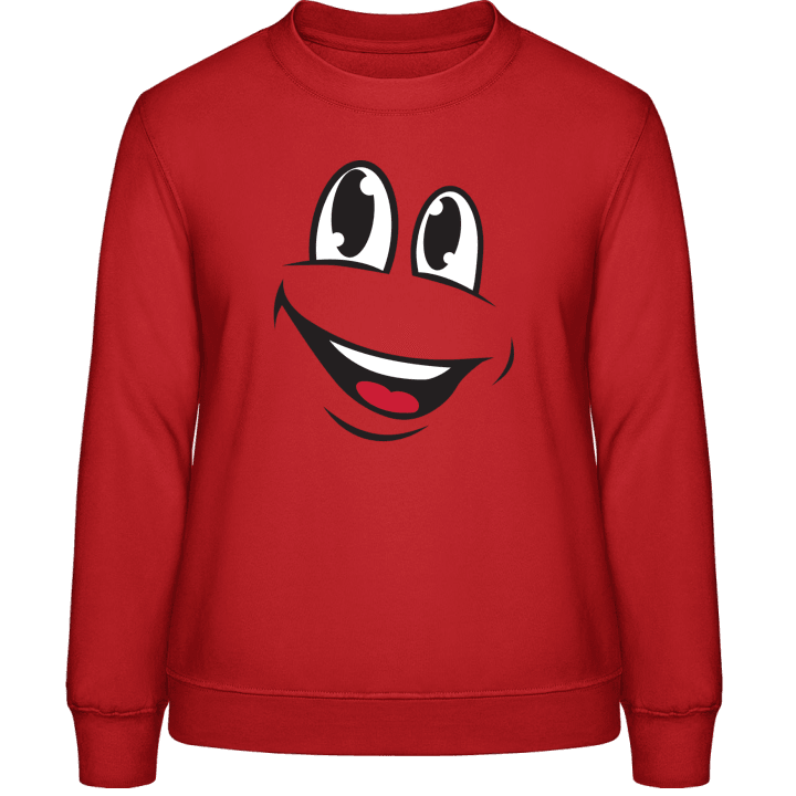 Happy Comic Character Frauen Sweatshirt contain pic