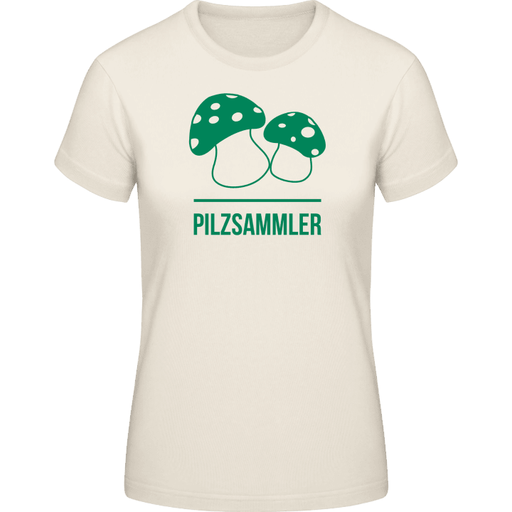 Pilzsammler Frauen T-Shirt contain pic