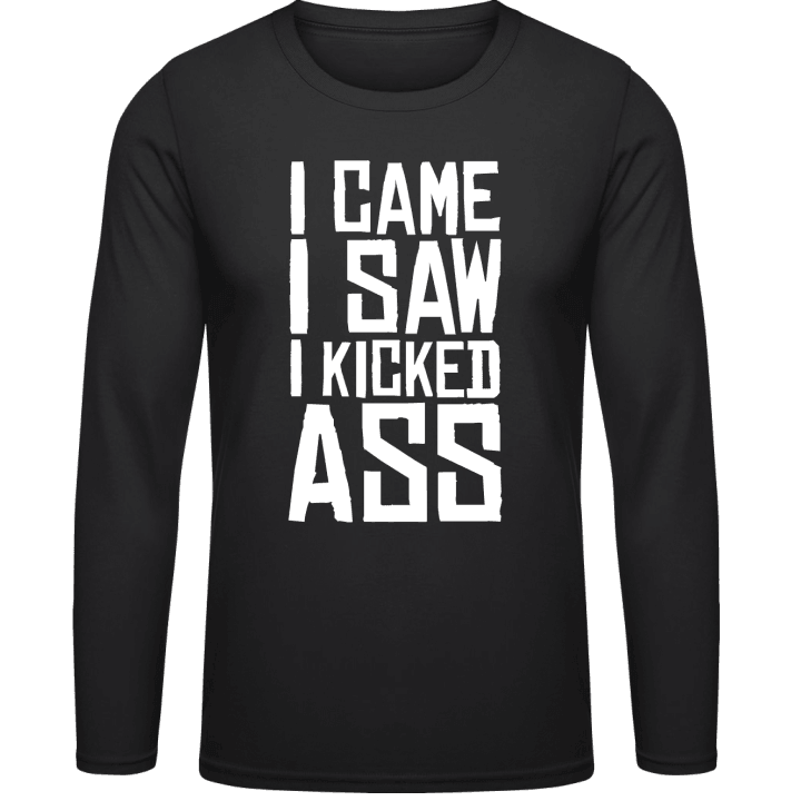 I Came I Saw I Kicked Ass T-shirt à manches longues 0 image