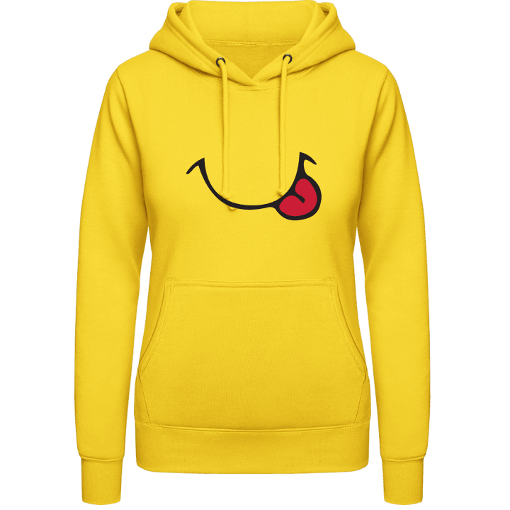 Yummy Smiley Mouth Women Hoodie contain pic