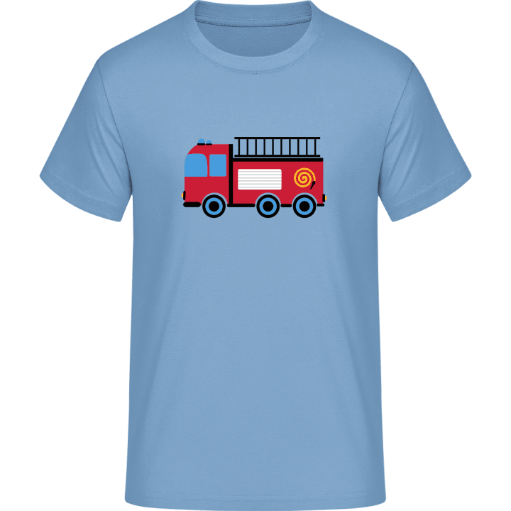 Fire Department Comic Truck T-skjorte 0 image