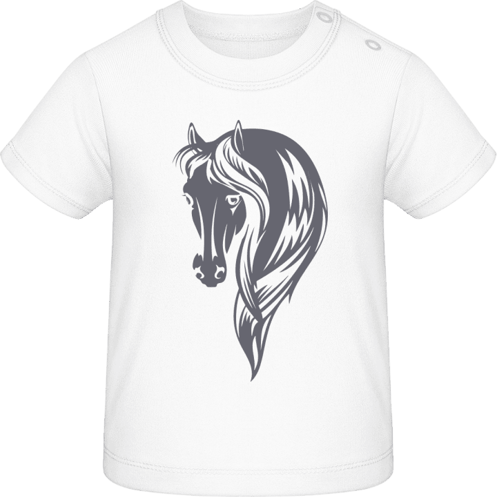Horse Head Stylish Baby T-Shirt 0 image