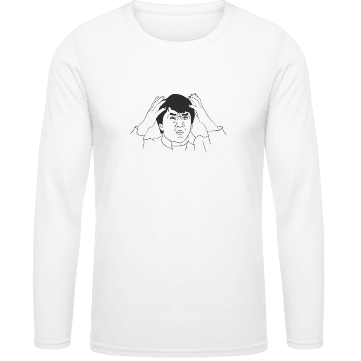 Jackie Chan Meme Long Sleeve Shirt 0 image