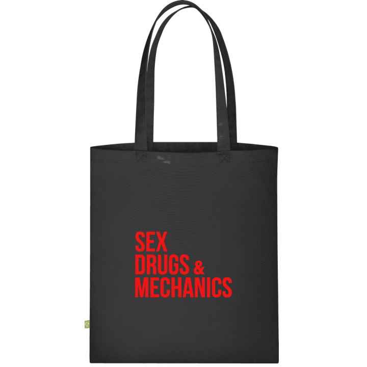 Sex Drugs Mechanics Väska av tyg contain pic