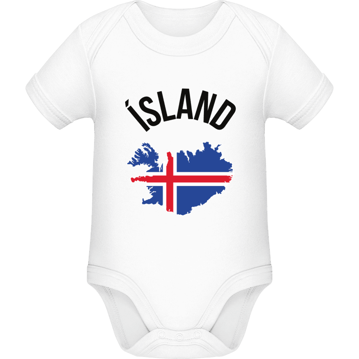 Island Map Baby Romper contain pic