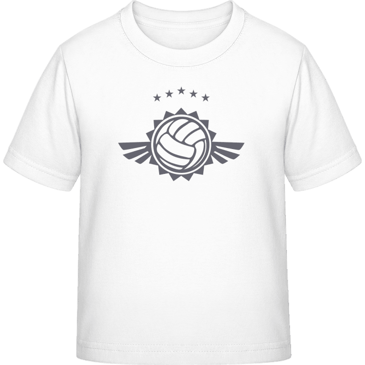 Volleyball Logo Winged T-shirt för barn contain pic
