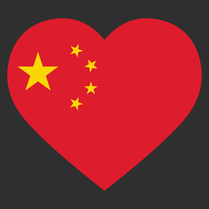 China Heart Flag Bolsa de tela 0 image