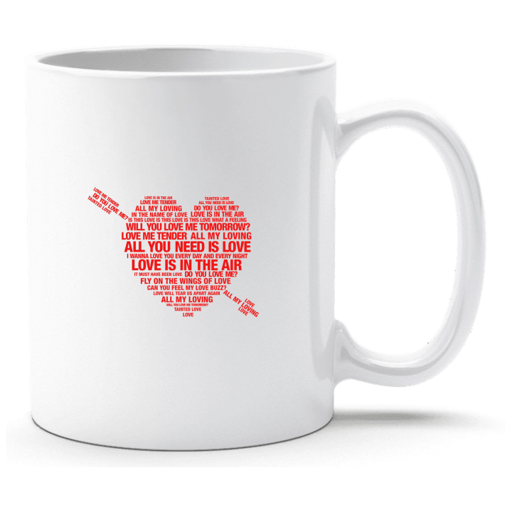 Love Songs Tasse contain pic
