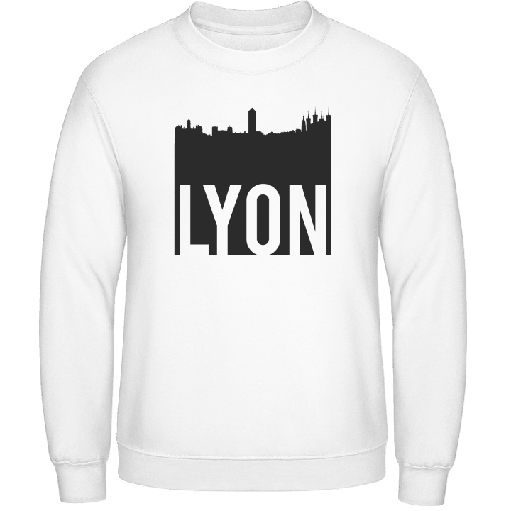 Lyon City Skyline Tröja contain pic