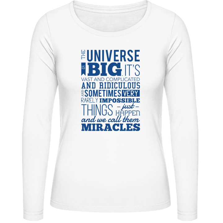 Miracles Camisa de manga larga para mujer 0 image