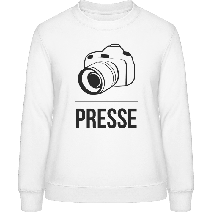 Photojournalist Presse Sweatshirt för kvinnor contain pic