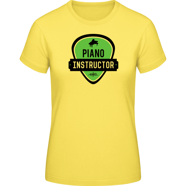 Piano Instructor Vrouwen T-shirt contain pic