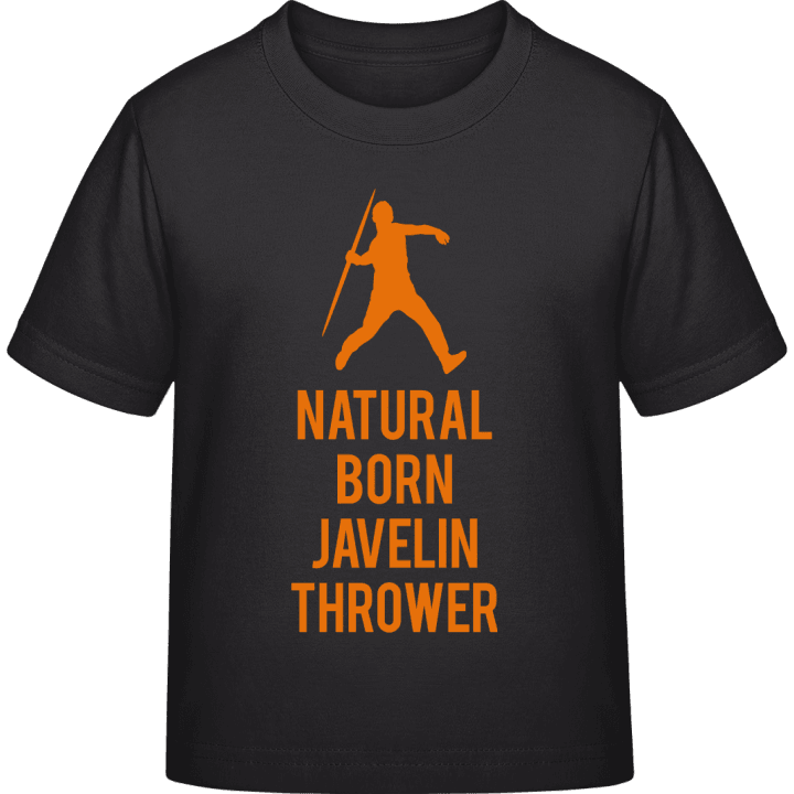 Natural Born Javelin Thrower T-skjorte for barn contain pic