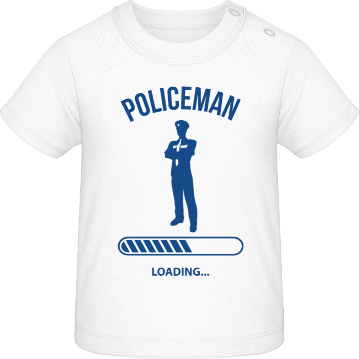 Policeman Loading T-shirt för bebisar contain pic