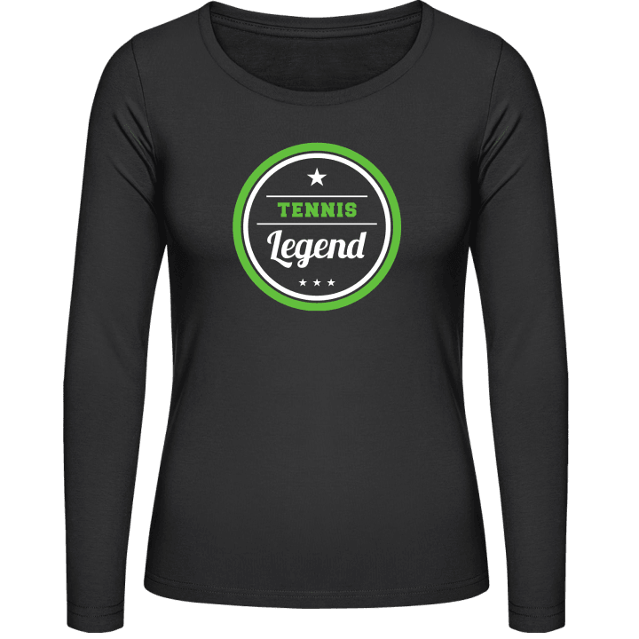 Tennis Legend Camisa de manga larga para mujer contain pic