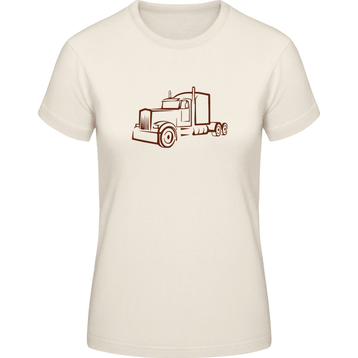 Heavy Truck T-shirt för kvinnor contain pic
