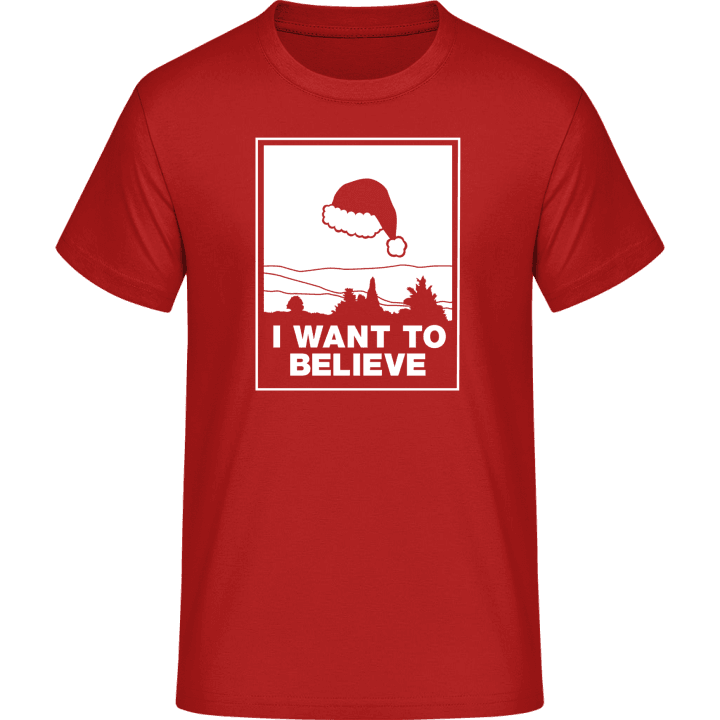 I Want To Believe In Santa T-paita 0 image