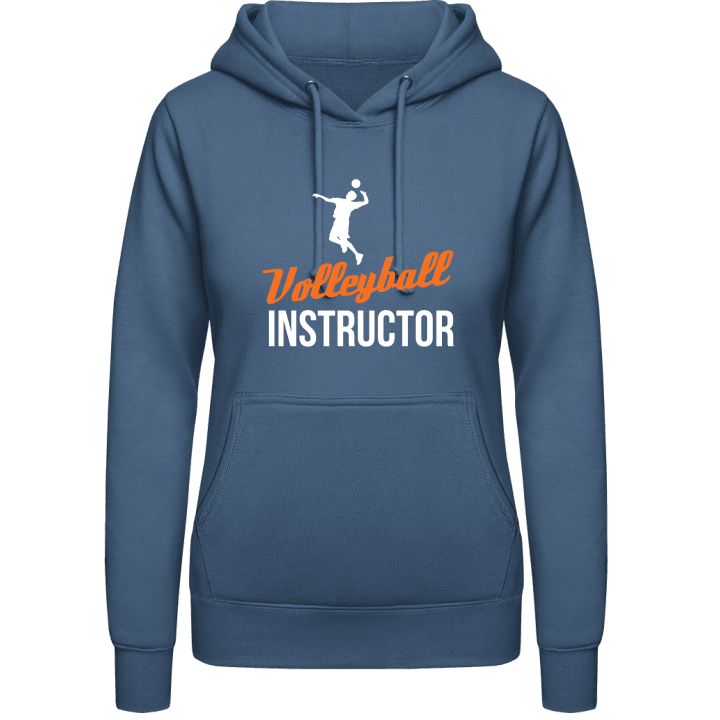 Volleyball Instructor Vrouwen Hoodie contain pic