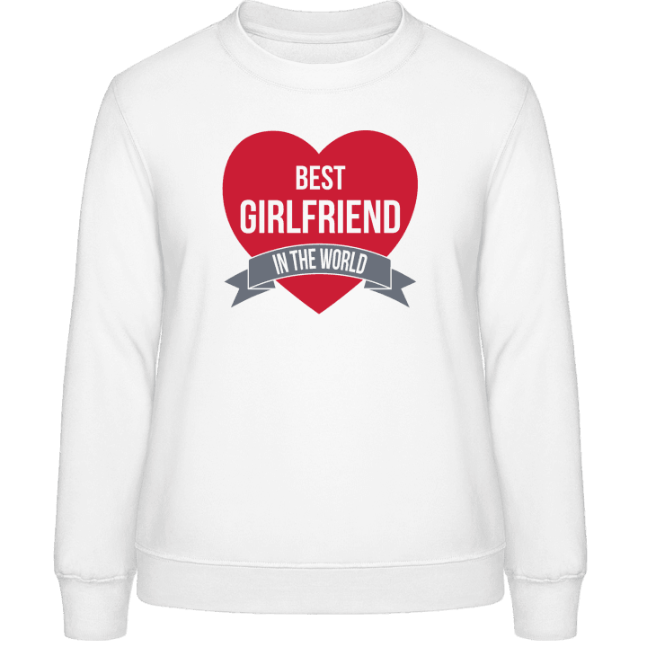 Best Girlfriend Sweatshirt för kvinnor contain pic