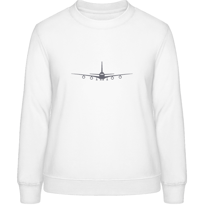 Airplane Landing Frauen Sweatshirt 0 image