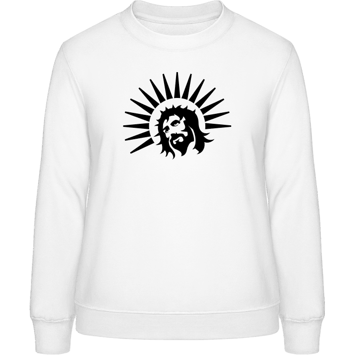 Jesus Shining Sweatshirt för kvinnor contain pic
