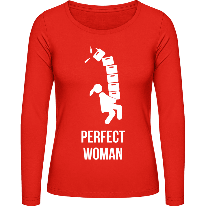 Perfect Woman Kvinnor långärmad skjorta contain pic