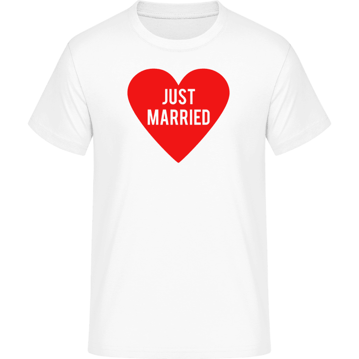 Just Married Logo Maglietta contain pic