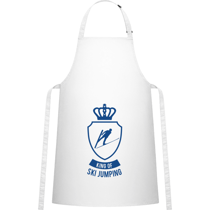 King Of Ski Jumping Kitchen Apron contain pic
