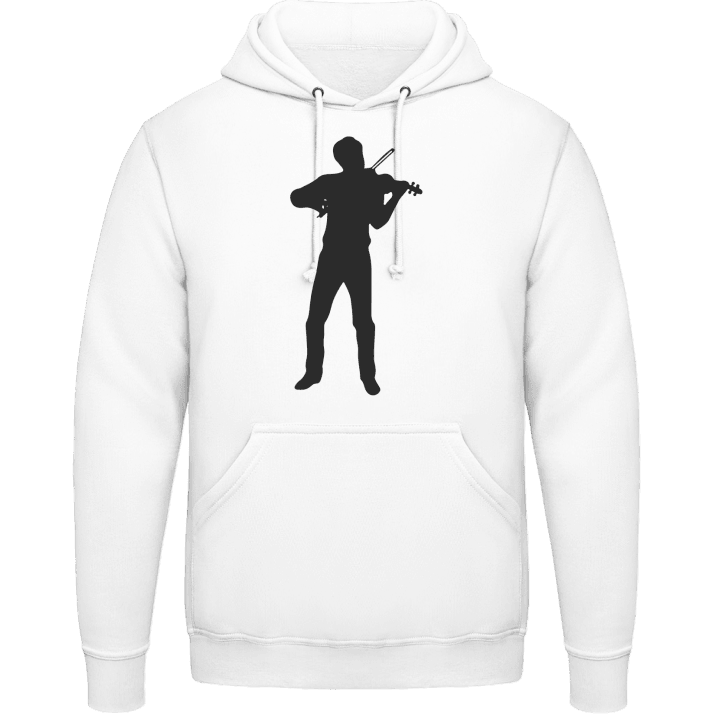 Violinist Silhouette Hoodie contain pic
