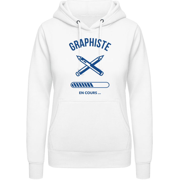 Graphiste en cours Women Hoodie contain pic