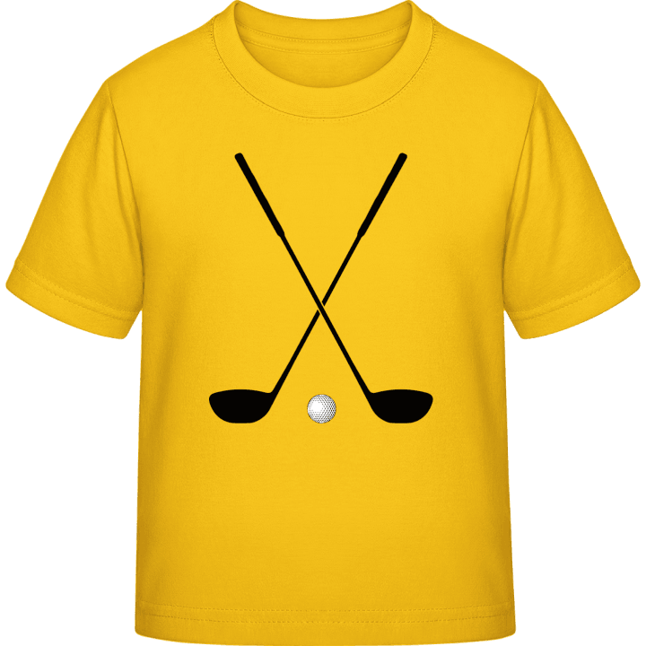Golf Club and Ball Camiseta infantil contain pic