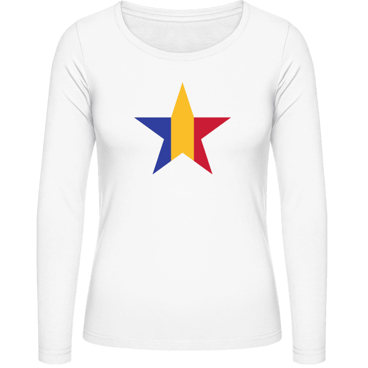 Romanian Star Vrouwen Lange Mouw Shirt contain pic