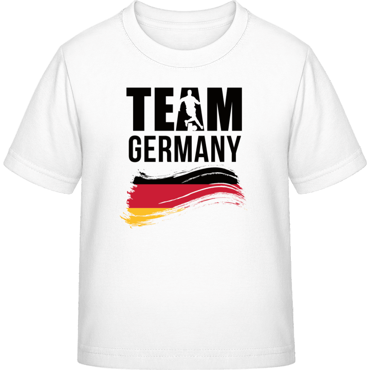 Team Germany Illustration T-skjorte for barn contain pic